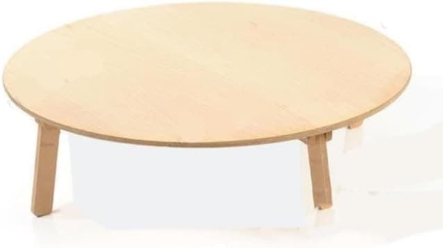 70 cm Katlanır Ahşap Ayaklı Mat Ahşap Yüzey Yufka Hamur ve Yer Sofrası